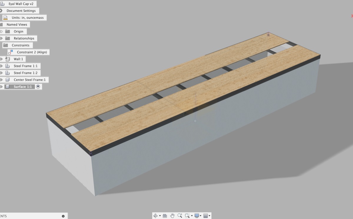 Credenza — CAD Model
